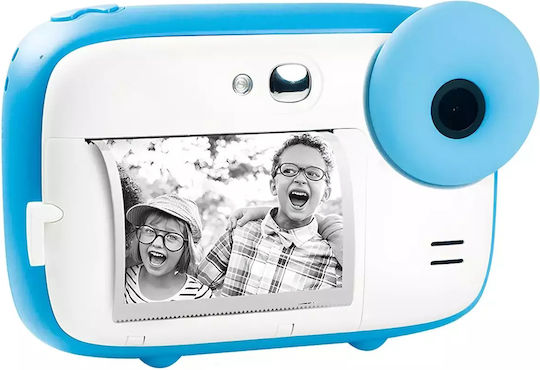 AgfaPhoto Realikids Παιδική Φωτογραφική Μηχανή 10MP με Θερμική Εκτύπωση Μπλε - Image 2