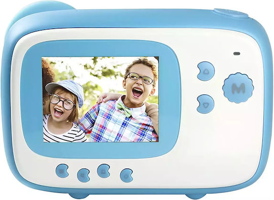 AgfaPhoto Realikids Παιδική Φωτογραφική Μηχανή 10MP με Θερμική Εκτύπωση Μπλε - Image 3