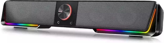 Redragon GS570 Ηχείο Υπολογιστή με RGB Φωτισμό και Bluetooth Ισχύος 1.5W Μαύρο - Image 2