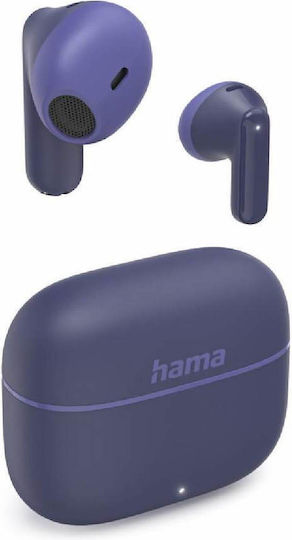 HAMA Freedom Light II Earbud Bluetooth Handsfree Ακουστικά με Θήκη Φόρτισης Μπλε - Image 2