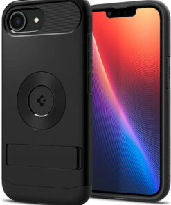 Spigen Slim Armor Back Cover Σιλικόνης / Πλαστικό 1.2mm Μαύρο (iPhone 17e / 16e) ACS09129