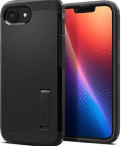 Spigen Tough Armor AI (MagFit) Back Cover Σιλικόνης / Πλαστικό 2mm Μαύρο (iPhone 17e / 16e) ACS09137