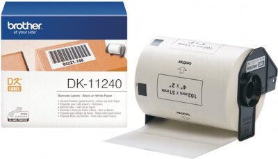 Brother DK-11240 600 Αυτοκόλλητες Ετικέτες σε Ρολό για Εκτυπωτή Ετικετών 102x51mm - Image 4