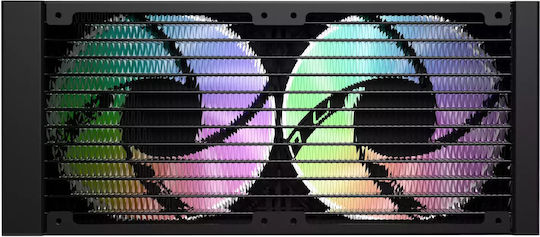 Redragon CCW-1019 Υδρόψυξη Επεξεργαστή Διπλού Ανεμιστήρα 120mm για Socket AM4/AM5/1700/115x με RGB Φωτισμό - Image 3