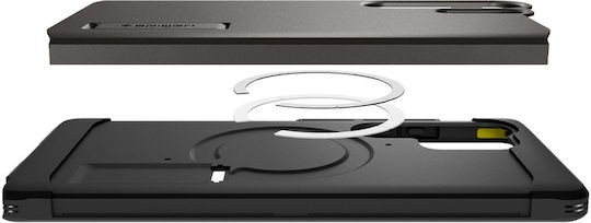 Spigen Tough Armor Back Cover Πλαστικό 2mm Γκρι (Galaxy S25 Ultra) ACS08965 - Image 10