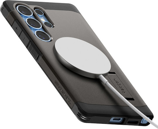 Spigen Tough Armor Back Cover Πλαστικό 2mm Γκρι (Galaxy S25 Ultra) ACS08965 - Image 5