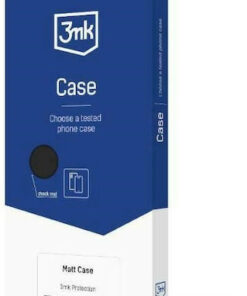 Alternative view of 3MK Matt Back Cover Σιλικόνης Μαύρο (Samsung Galaxy S25)