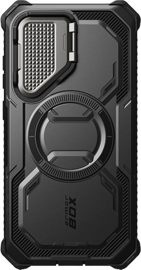 Supcase 360 Full Cover Πλαστικό / Σιλικόνης Μαύρο (Galaxy S25+) - Image 2