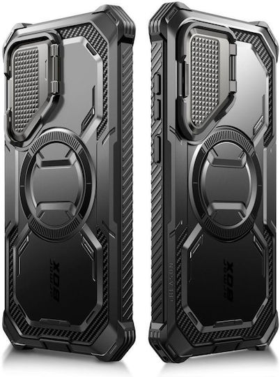 Supcase 360 Full Cover Πλαστικό / Σιλικόνης Μαύρο (Galaxy S25+) - Image 9