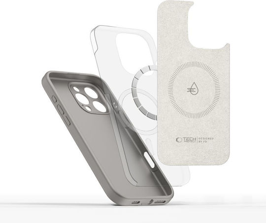 Tech-Protect Liquid Magsafe Back Cover Σιλικόνης Γκρι (iPhone 16 Pro Max) - Image 3