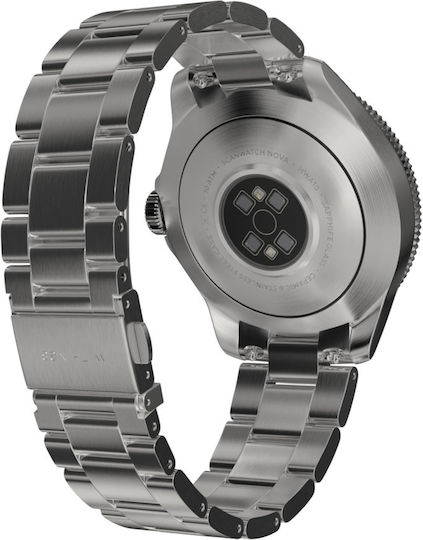 Withings Scanwatch Nova Stainless Steel 42mm Αδιάβροχο με Παλμογράφο (Black) - Image 8