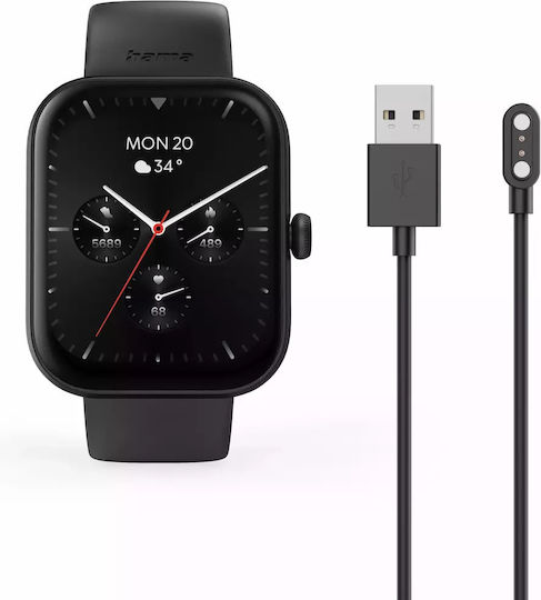 HAMA 5000 47mm Smartwatch με Παλμογράφο (Μαύρο) - Image 5