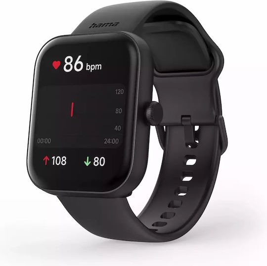 HAMA 5000 47mm Smartwatch με Παλμογράφο (Μαύρο) - Image 3