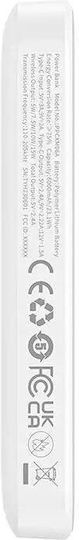 Baseus Mini MagSafe Power Bank 6000mAh 20W με Θύρα USB-C Λευκό - Image 7