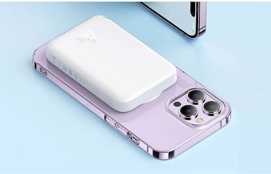 Baseus Mini MagSafe Power Bank 6000mAh 20W με Θύρα USB-C Λευκό - Image 12
