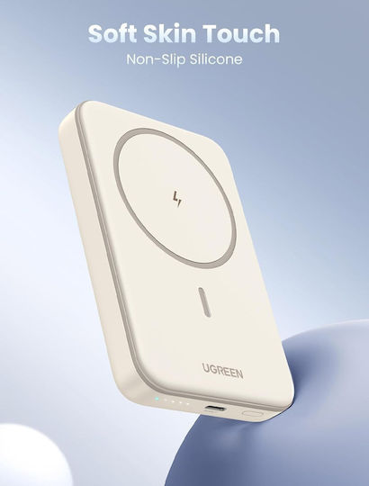 Ugreen PB760 MagSafe Power Bank 10000mAh 20W με Θύρα USB-C Λευκό - Image 7