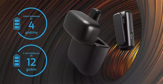 Natec Hopper Tie Ασύρματο Πυκνωτικό Μικρόφωνο Πέτου, Clip On Δημοσιογραφικό - Image 8