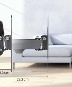 Alternative view of HAMA 00220821 Βάση Τηλεόρασης Τοίχου έως 48" και 20kg