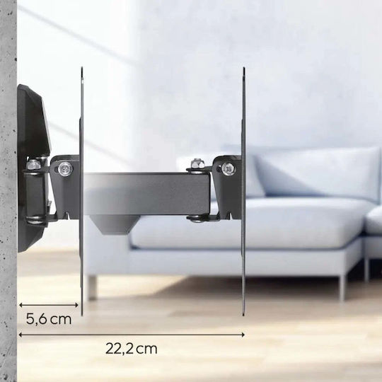HAMA 00220821 Βάση Τηλεόρασης Τοίχου έως 48" και 20kg - Image 2