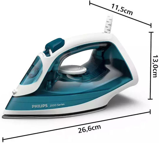 Philips Azur DST2020/90 Σίδερο Ατμού 2000W με Κεραμική Πλάκα και Συνεχόμενη Παροχή Ατμού 25gr/min - Image 5