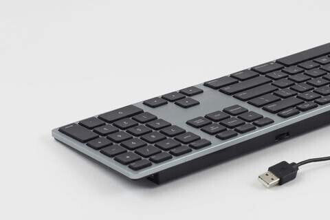 Matias Wired RGB Backlit Aluminum Keyboard for Mac Πληκτρολόγιο Αγγλικό UK Συμβατό με Mac Γκρι - Image 6