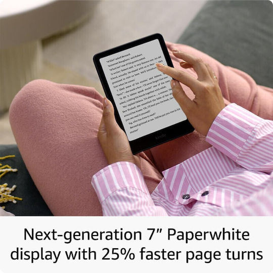 Amazon Kindle Paperwhite Signature Edition 2024 με Οθόνη Αφής 7" (32GB) Πράσινο - Image 7