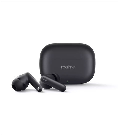 Realme Buds T310 Bluetooth Handsfree Ακουστικά με Αντοχή στον Ιδρώτα και Θήκη Φόρτισης Vibrant Black - Image 5