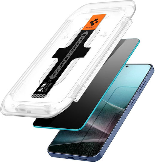 Spigen GLAS.tR EZ Fit Privacy Tempered Glass Μαύρο (Galaxy S25) AGL09308 - Image 7