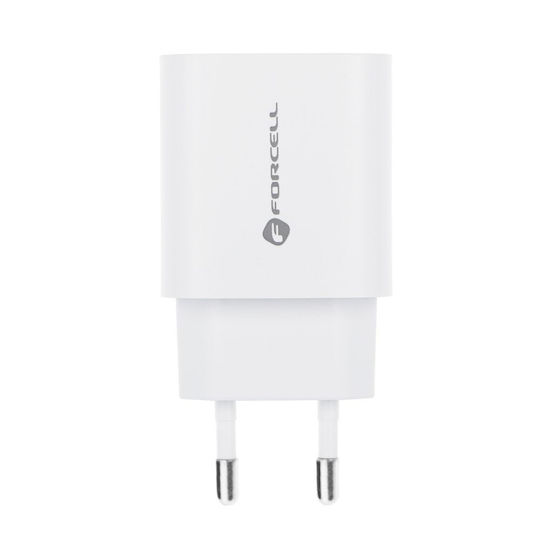 Forcell Φορτιστής Χωρίς Καλώδιο με Θύρα USB-A και Θύρα USB-C 30W Power Delivery / Quick Charge 4.0 Λευκός (FOCH-198052) - Image 5