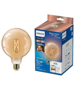 Alternative view of Philips Smart Λάμπα LED 7W για Ντουί E27 και Σχήμα G125 Θερμό Λευκό 640lm Dimmable 929003017921