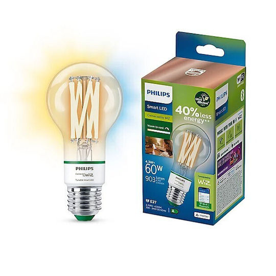 Philips Smart Λάμπα LED 4.3W για Ντουί E27 και Σχήμα A60 929003714021 - Image 2