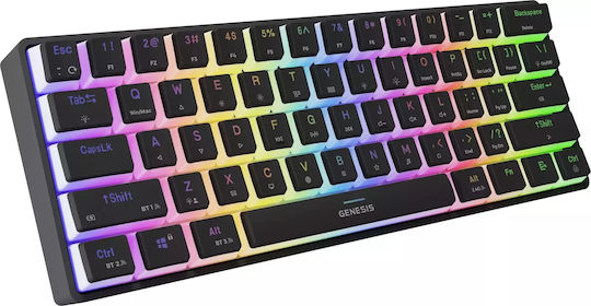 Genesis Thor 660 G2 Gaming Μηχανικό Πληκτρολόγιο 60% με Gateron Red διακόπτες και RGB φωτισμό (Αγγλικό US) - Image 8
