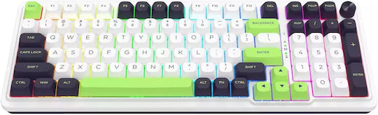 Redragon K686WBG-RGB-MAX Ασύρματο Gaming Μηχανικό Πληκτρολόγιο με RGB φωτισμό (Αγγλικό US) Πράσινο - Image 8