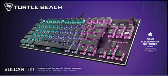 Roccat Vulcan TKL Gaming Πληκτρολόγιο Tenkeyless με RGB φωτισμό (Αγγλικό US) - Image 7
