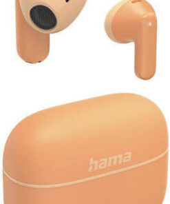Alternative view of HAMA Freedom Light II Earbud Bluetooth Handsfree Ακουστικά με Θήκη Φόρτισης Πορτοκαλί