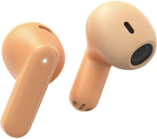 HAMA Freedom Light II Earbud Bluetooth Handsfree Ακουστικά με Θήκη Φόρτισης Πορτοκαλί - Image 4