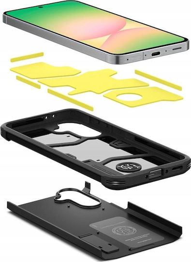 Spigen Tough Armor Back Cover Πλαστικό / Σιλικόνης 0.3mm Μαύρο (Samsung Galaxy A56 5G) ACS09294 - Image 7