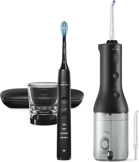 Philips Sonicare DiamondClean 9000 Ηλεκτρική Οδοντόβουρτσα Μαύρη - Image 2