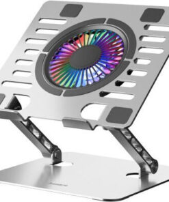 Alternative view of Huzaro Hold 4.0 RGB Cooling Pad για Laptop με 1 Ανεμιστήρα Ασημί