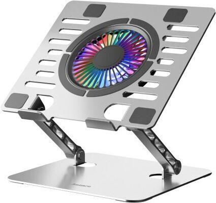Huzaro Hold 4.0 RGB Cooling Pad για Laptop με 1 Ανεμιστήρα Ασημί - Image 2