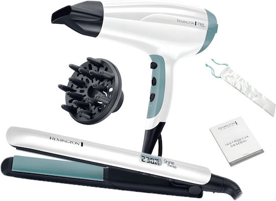 Remington Shine Therapy Haircare Giftset Πιστολάκι Μαλλιών 2300W S8500GP - Image 5