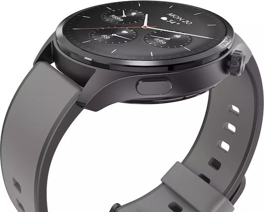 HAMA 9000 47mm Smartwatch με SIM και Παλμογράφο (Γκρι) - Image 3