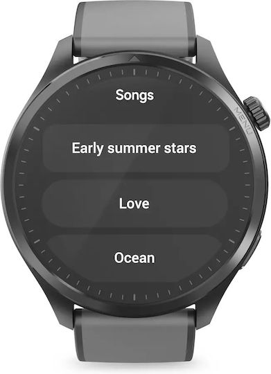 HAMA 9000 47mm Smartwatch με SIM και Παλμογράφο (Γκρι) - Image 4