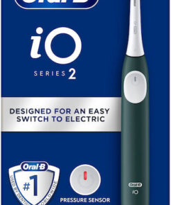 Oral-B iO Series 2 Ηλεκτρική Οδοντόβουρτσα με Αισθητήρα Πίεσης Πράσινη