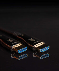 Alternative view of Claroc HDMI 2.1 Cable HDMI male - HDMI male 70m Μαύρο (FEN-HDMI-21-70M)