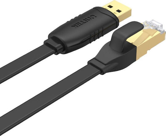 Unitek USB 2.0 Cable USB-A male - RJ45 Μαύρο 1.8m Y-SP02001B - Image 2