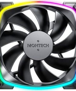 Alternative view of Montech Case Fan 120mm με ARGB Φωτισμό και Σύνδεση 4-Pin PWM 3τμχ
