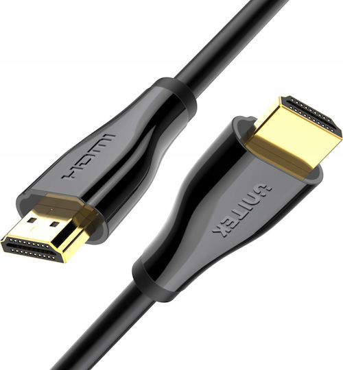 Unitek HDMI 2.0 Cable HDMI male - HDMI male 1m Μαύρο (C1047GB-1M) - Image 2