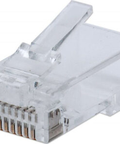 Βύσμα Rj45 Cat6 Utp Διέλευσης 100 Τεμ
