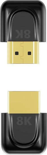 Προσαρμογέας Unitek Γωνιακός 8k Hdmi 90 270 Μοίρες - Image 2